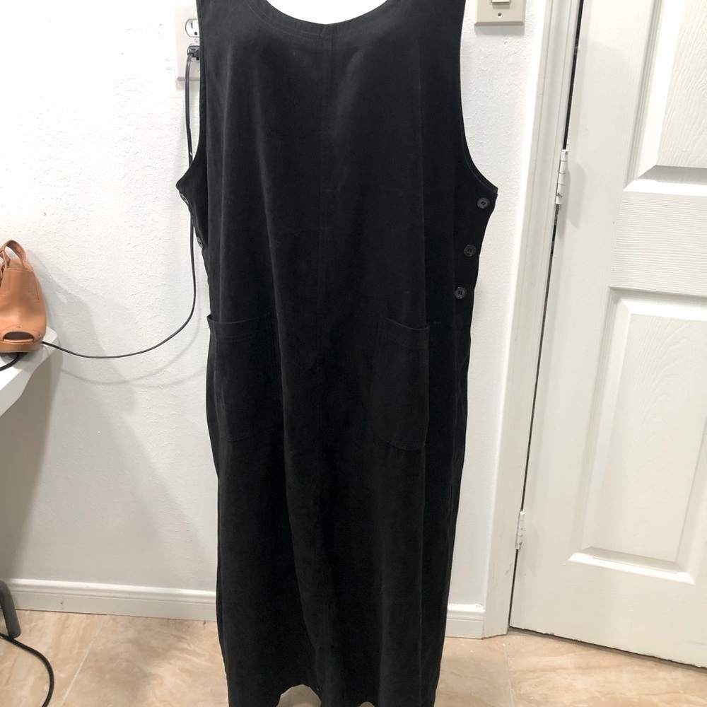 Original TY wear apron dress black size 20W retro